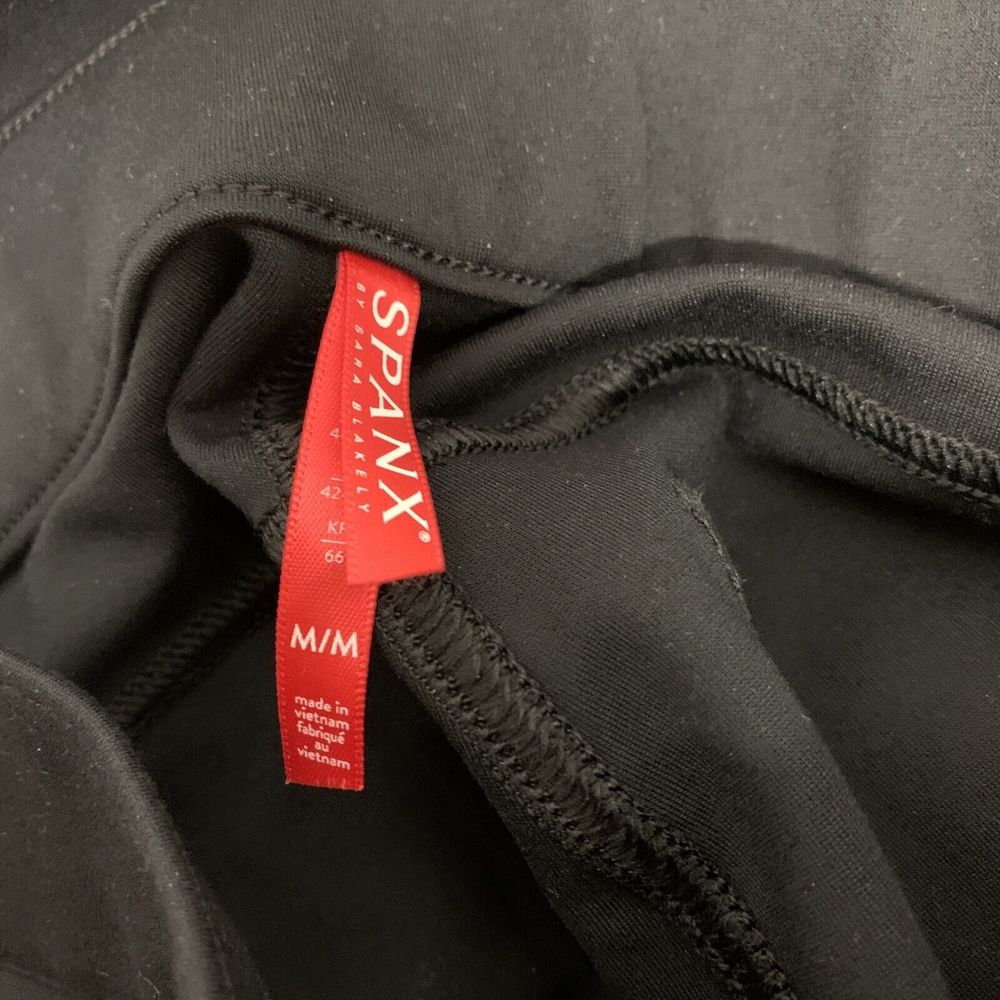Womens Size M Spanx The Perfect Black Pant EUC - Picture 5 of 7